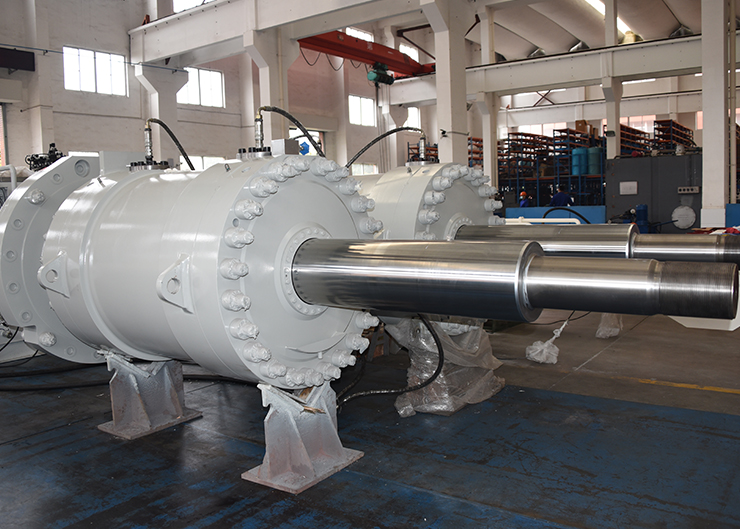 白鶴灘電站水輪機(jī)接力器，單機(jī)容量100萬(wàn)千瓦